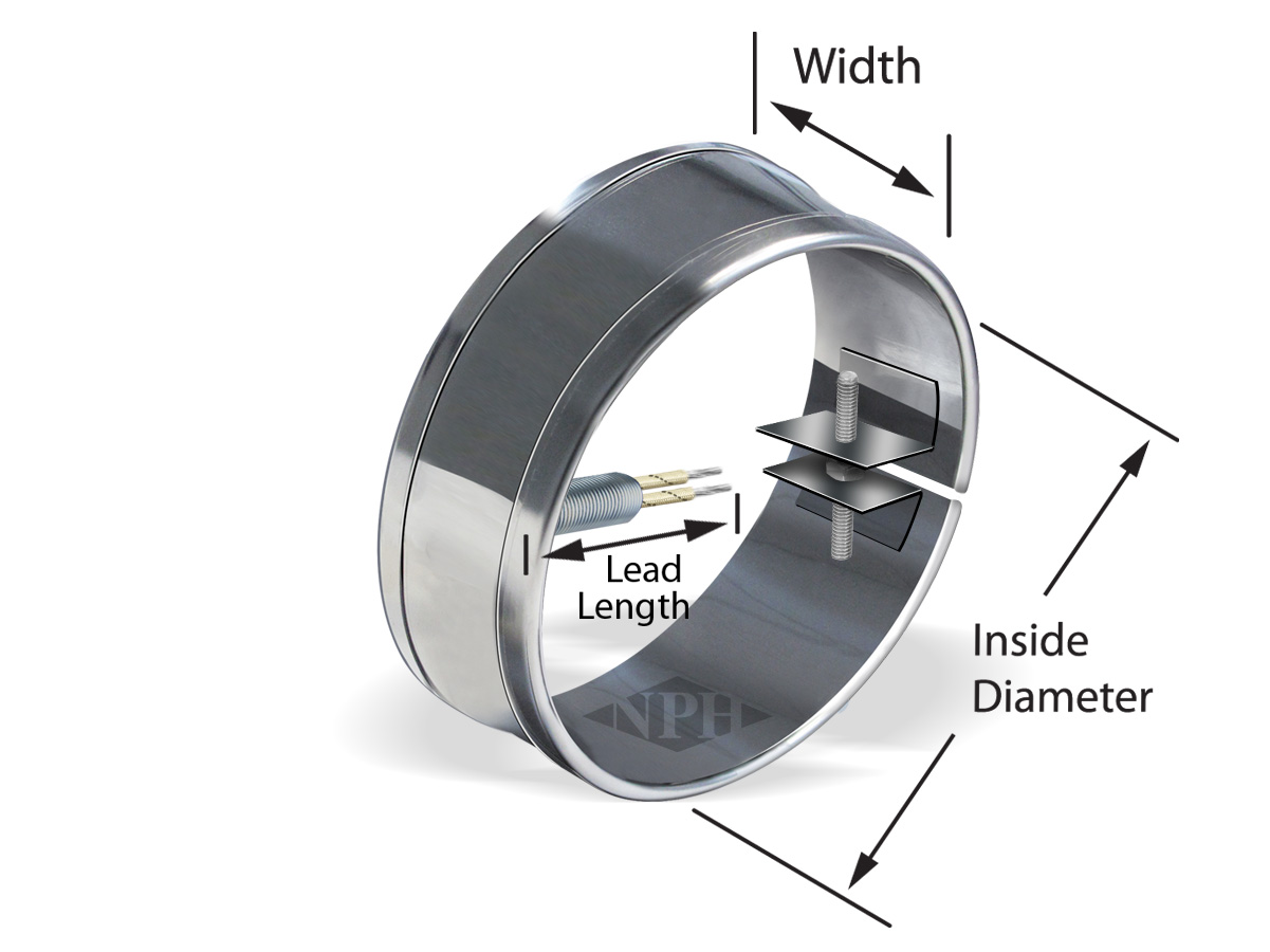 Reverse mica band heaters